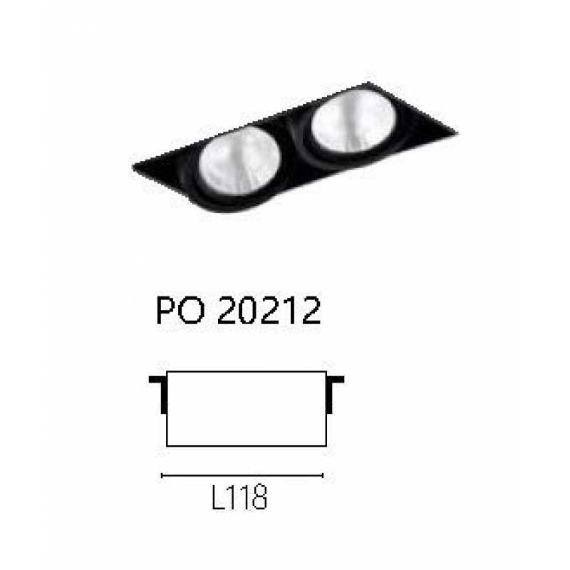 無邊框盒燈 飛利浦LED 10W PO-20212