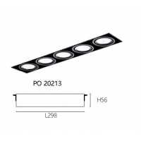 無邊框盒燈 飛利浦LED 25W PO-20213