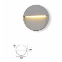 LED 2W黃光 戶外防水壁燈 PLD-H10852