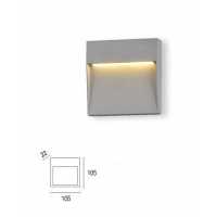 LED 2W黃光 戶外防水壁燈 PLD-H10854