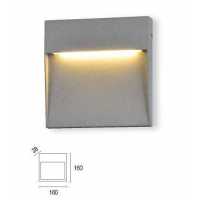 LED 3W黃光 戶外防水壁燈 PLD-H10853