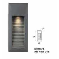 LED 3W黃光 崁入式階梯車道步道燈 PLD-D11054