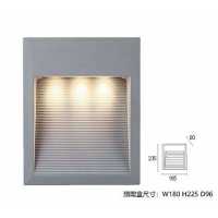 LED 3W黃光 崁入式階梯車道步道燈 PLD-G11051
