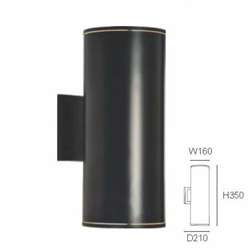 防水壁燈(圓筒直徑160mm) P13-0712B
