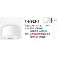 模組式 15W筒燈 FH- 863-7C