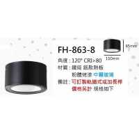 模組式 15W筒燈 FH- 863-8C