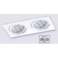 LED 15WX2 崁入式盒燈 PLD-A25258