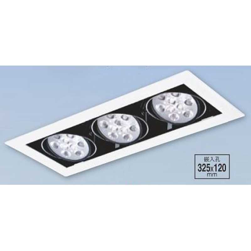 LED 12WX3 崁入式盒燈 PLD-B25256